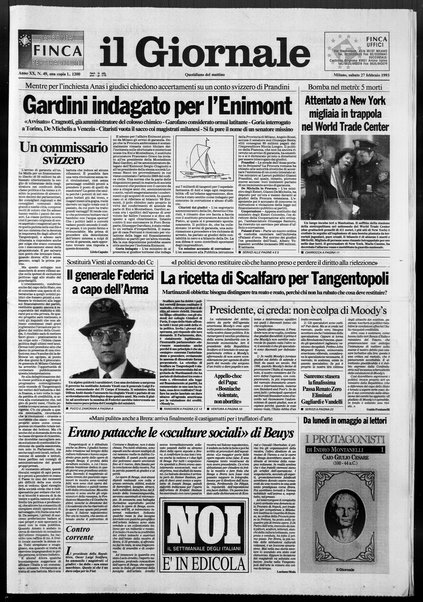 Il giornale : quotidiano del mattino